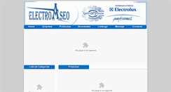 Desktop Screenshot of electroaseo.com